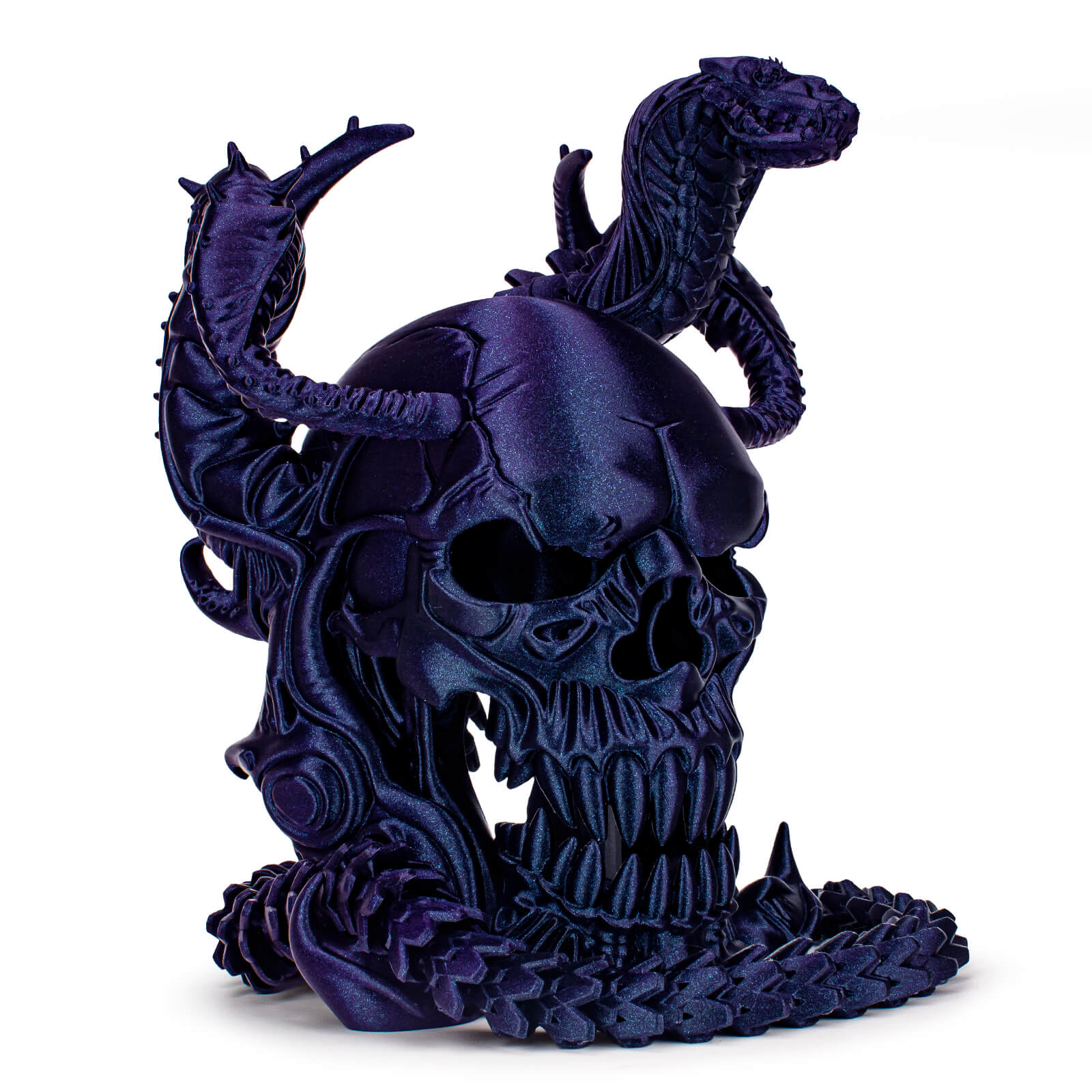 ZIRO Chameleon Series PLA Filament 1.75mm 1kg/2.2lb Spool , Abyss Blue Luster - Image 13