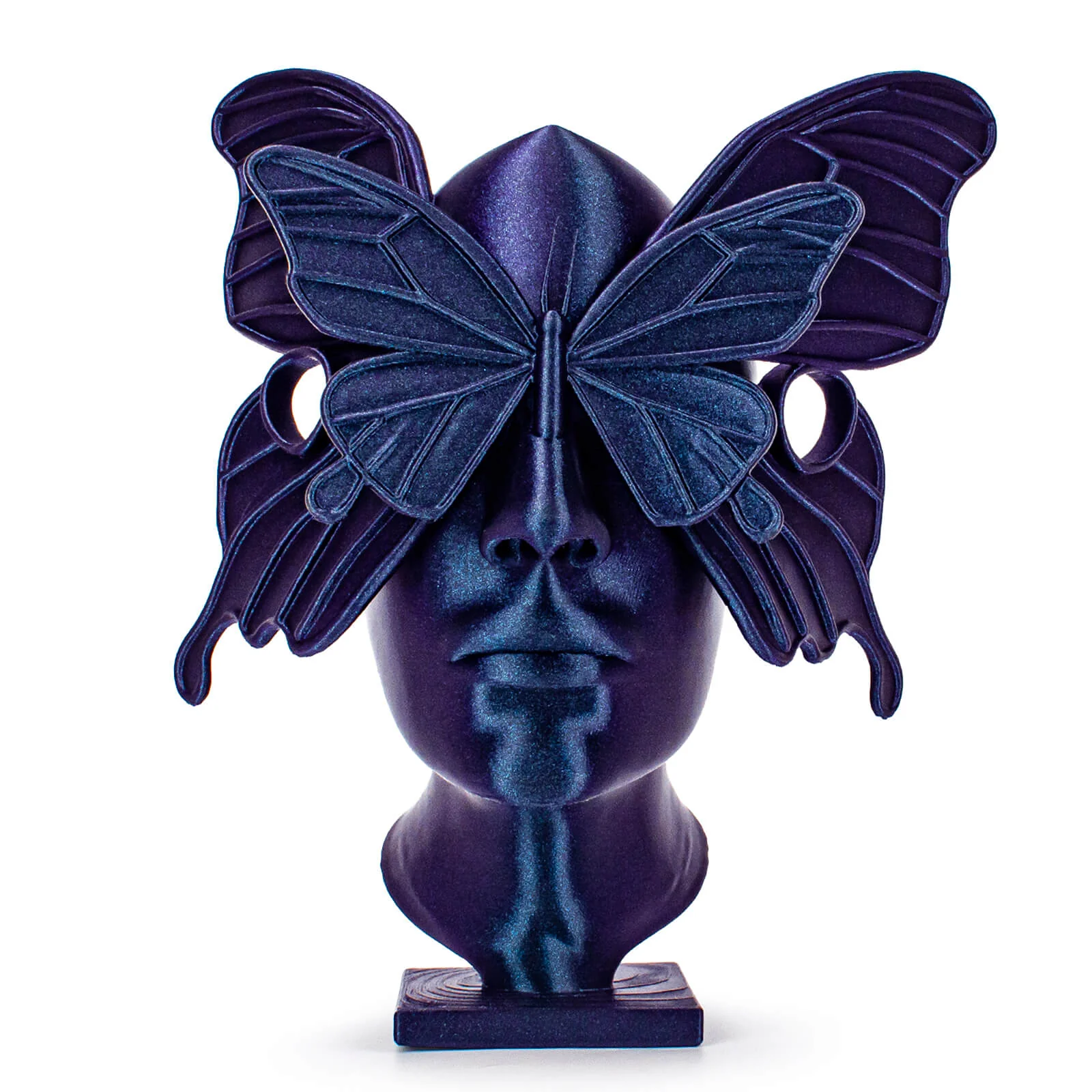 ZIRO Chameleon Series PLA Filament 1.75mm 1kg/2.2lb Spool , Abyss Blue Luster - Image 4