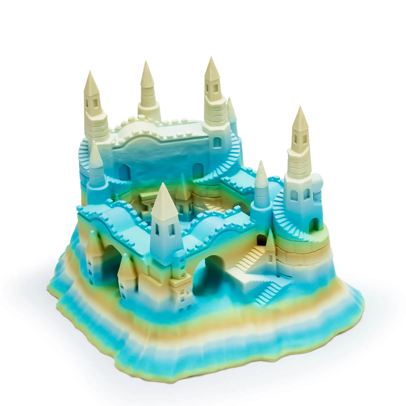 ZIRO Fast Gradient Matte PLA Filament 1.75mm, Beach - Image 3