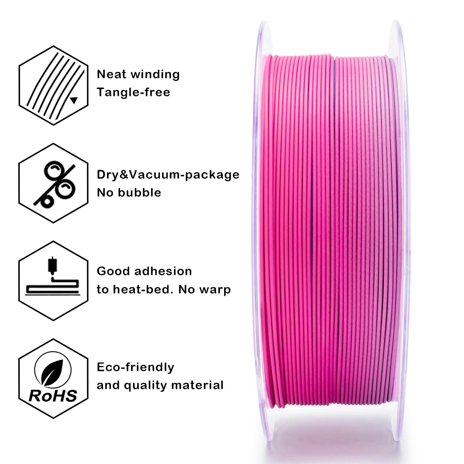 ZIRO Fast Gradient Matte PLA Filament 1.75mm, Dreamy Dusk - Image 9