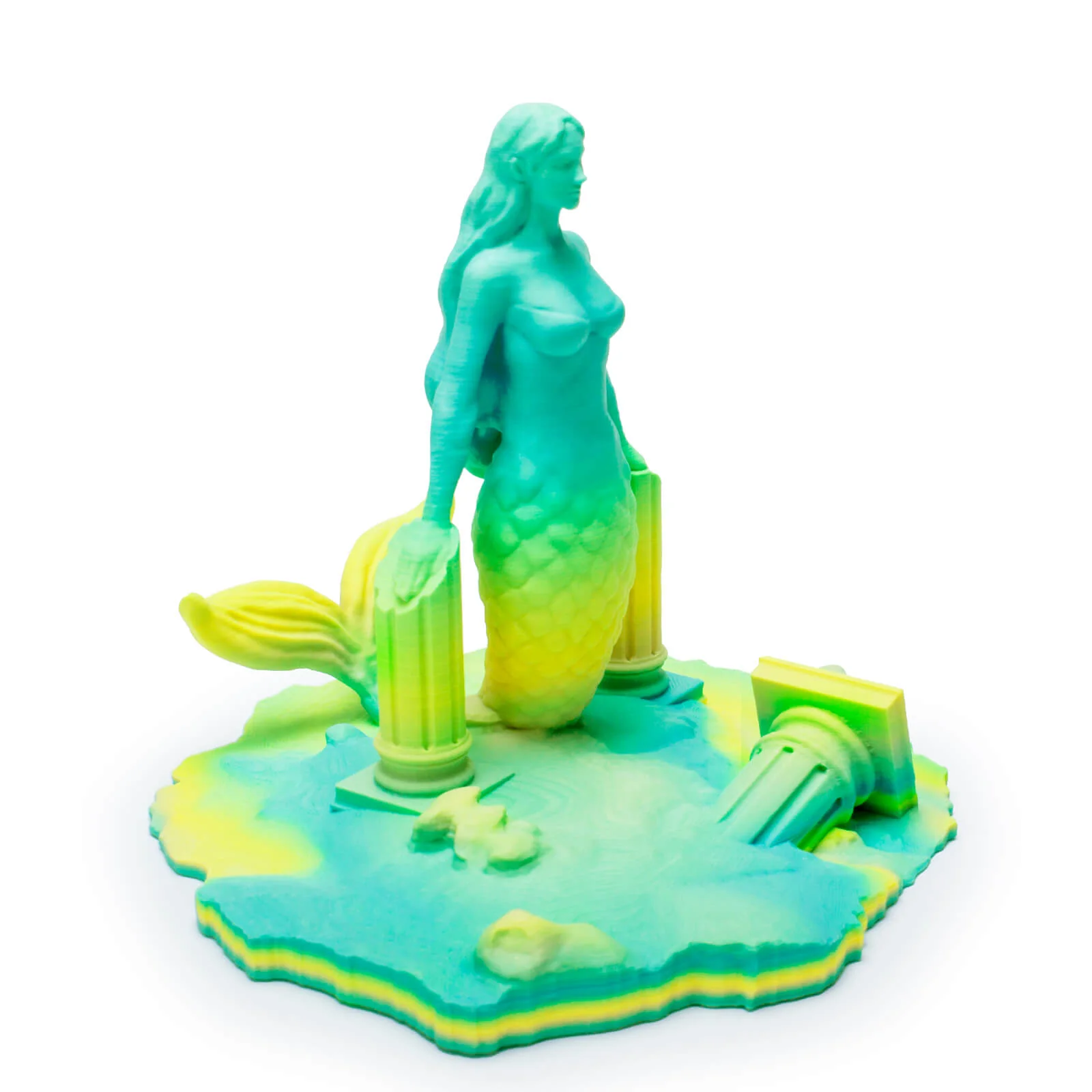 ZIRO Fast Gradient Matte PLA Filament 1.75mm, Meadow Mirage - Image 4