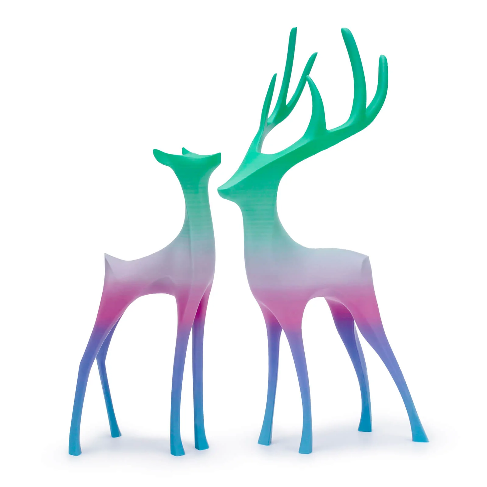 ZIRO Fast Gradient Matte PLA Filament 1.75mm, Northern Lights - Image 4