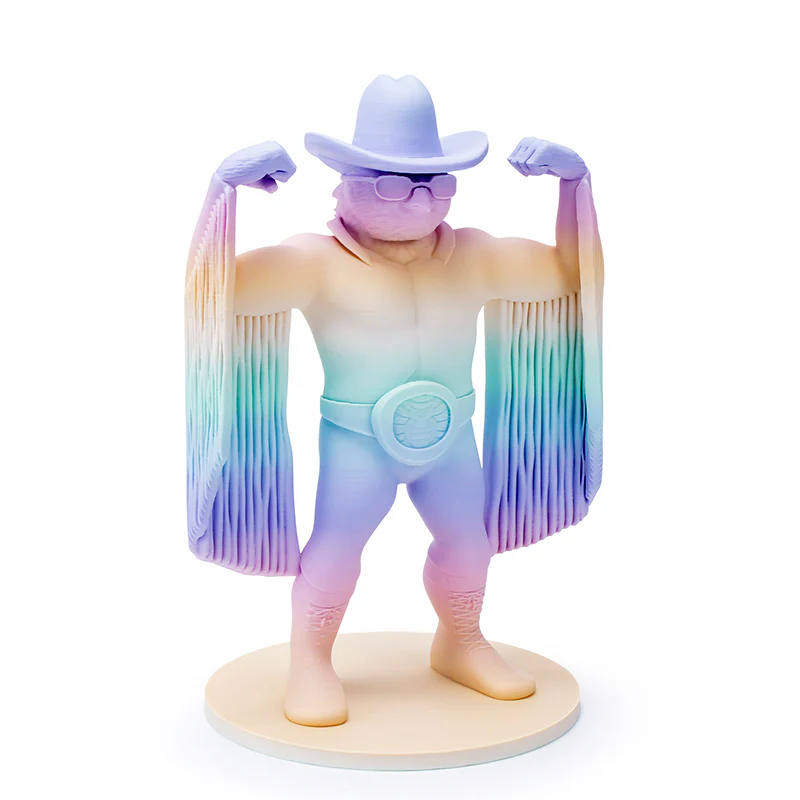 ZIRO Fast Gradient Matte PLA Filament 1.75mm, Pastel Spectrum - Image 4