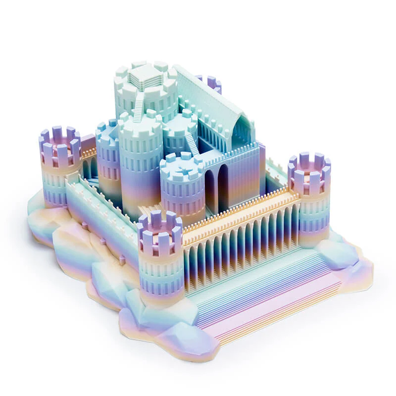 ZIRO Fast Gradient Matte PLA Filament 1.75mm, Pastel Spectrum - Image 6