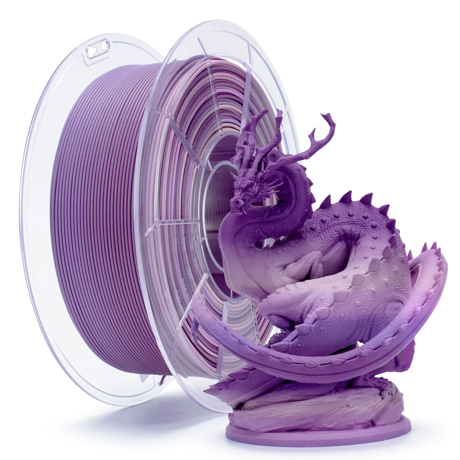 ZIRO Fast Gradient Matte PLA Filament 1.75mm, Purple Veil - Image 3