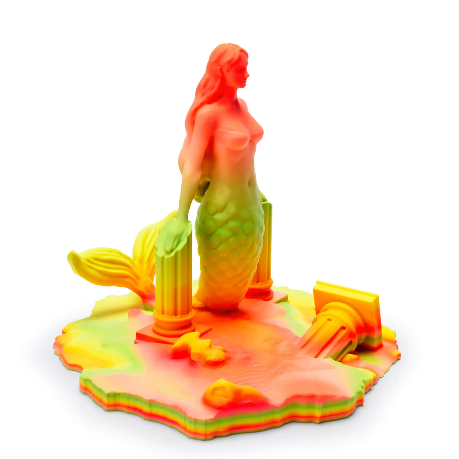 ZIRO Fast Gradient Matte PLA Filament 1.75mm, Tropical - Image 3