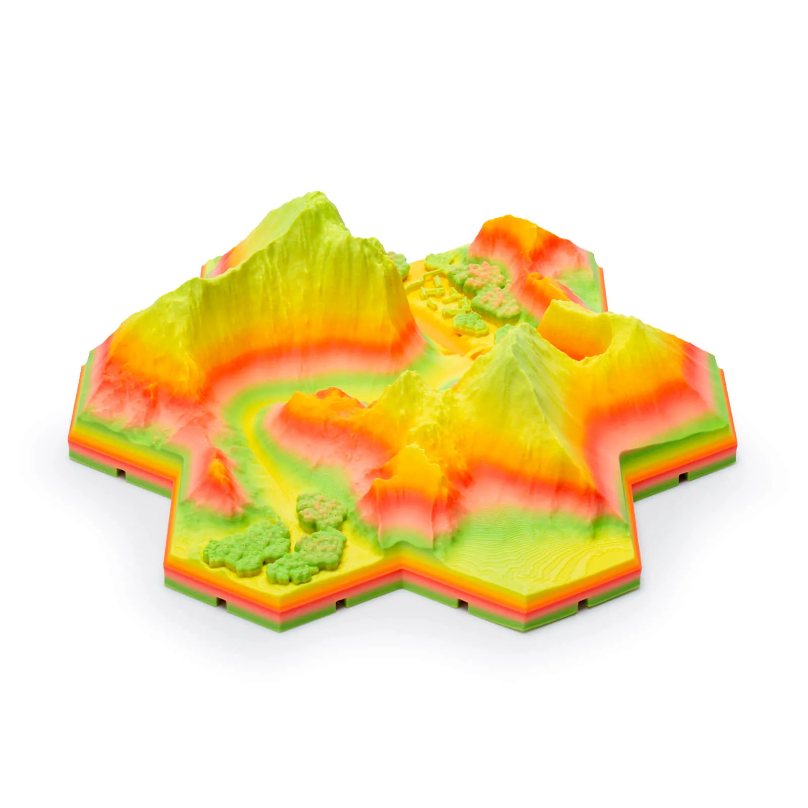 ZIRO Fast Gradient Matte PLA Filament 1.75mm, Tropical - Image 4