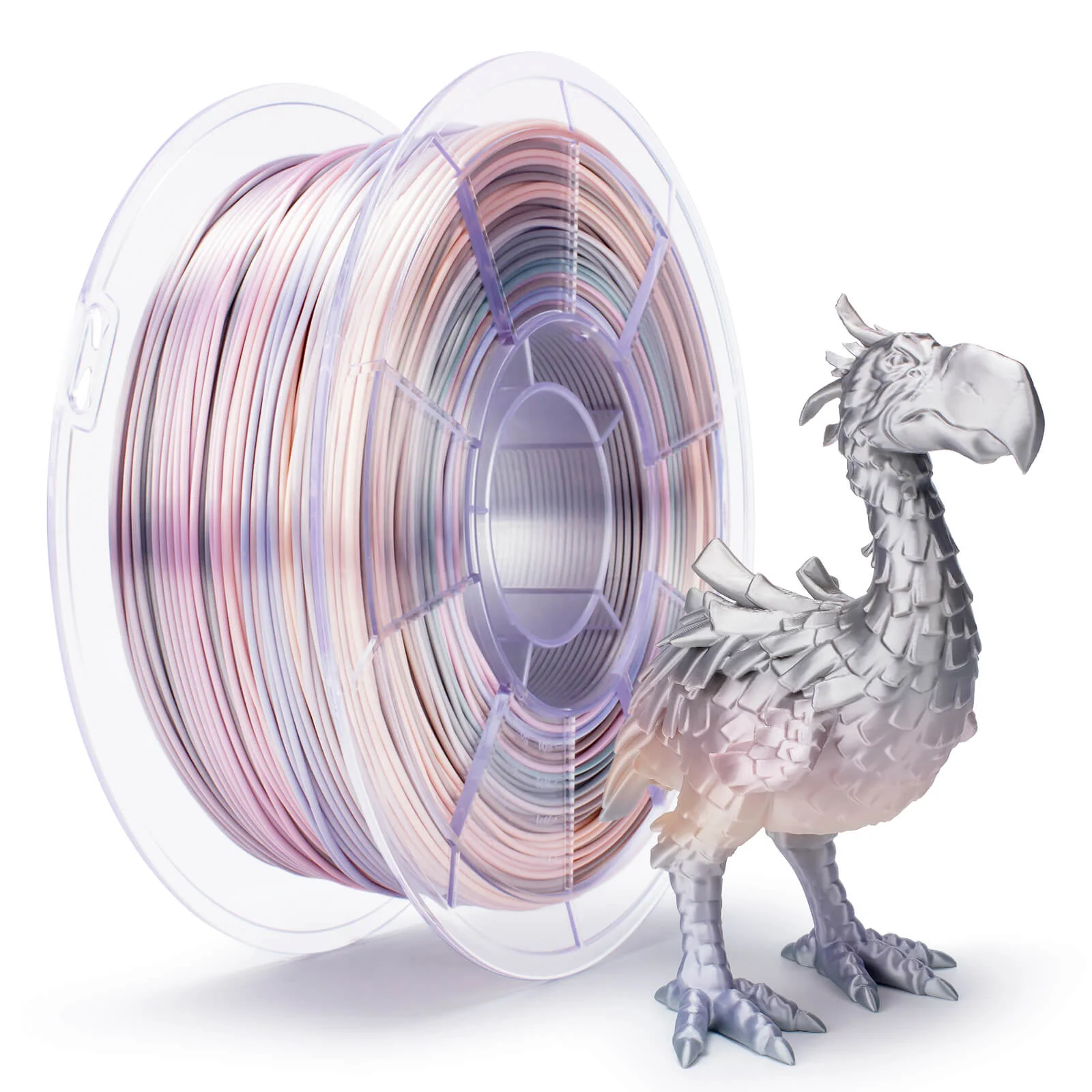 ZIRO Fast Gradient Silk PLA Filament 1.75mm, Earth Tone - Image 5