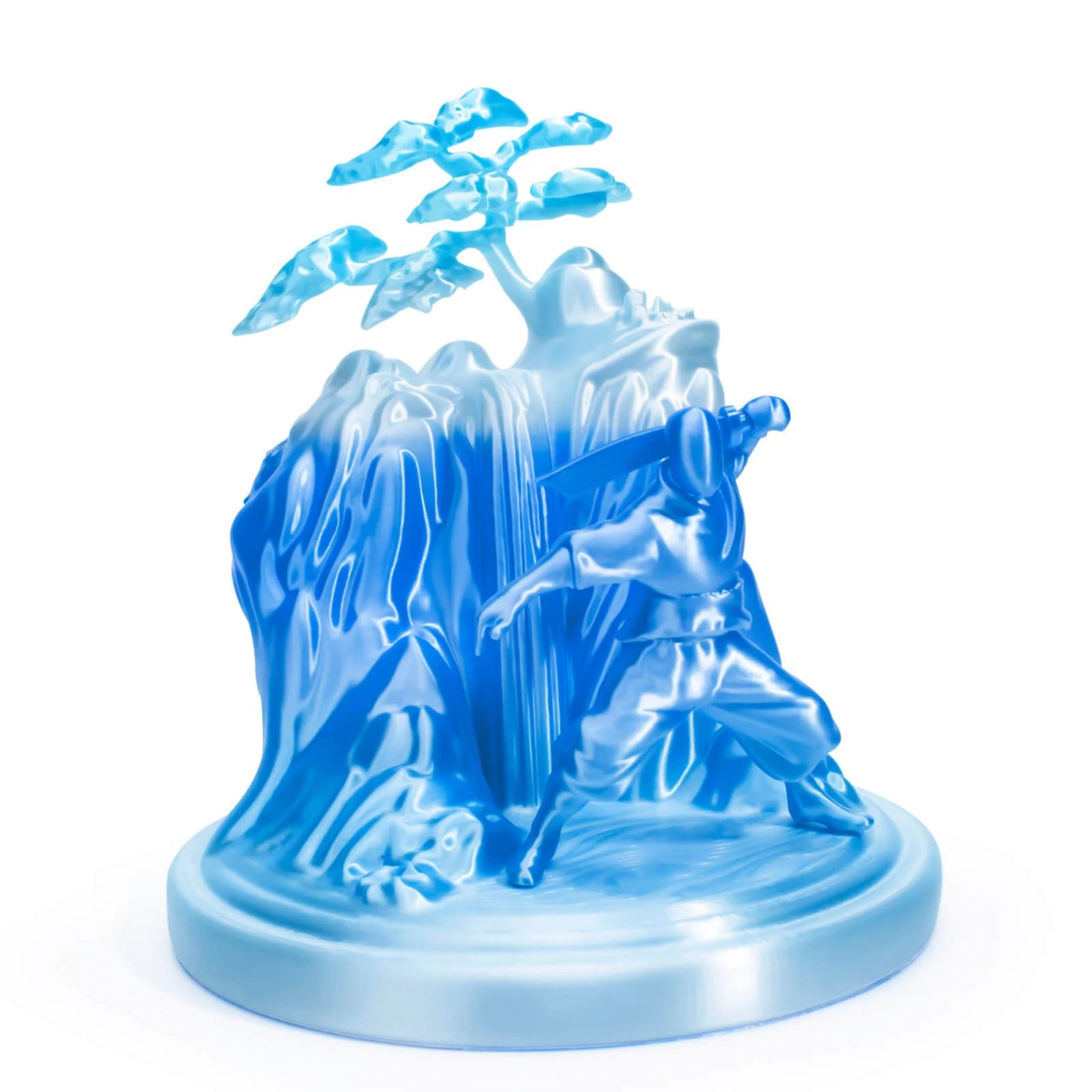 ZIRO Fast Gradient Silk PLA Filament 1.75mm, Ice Blue - Image 2