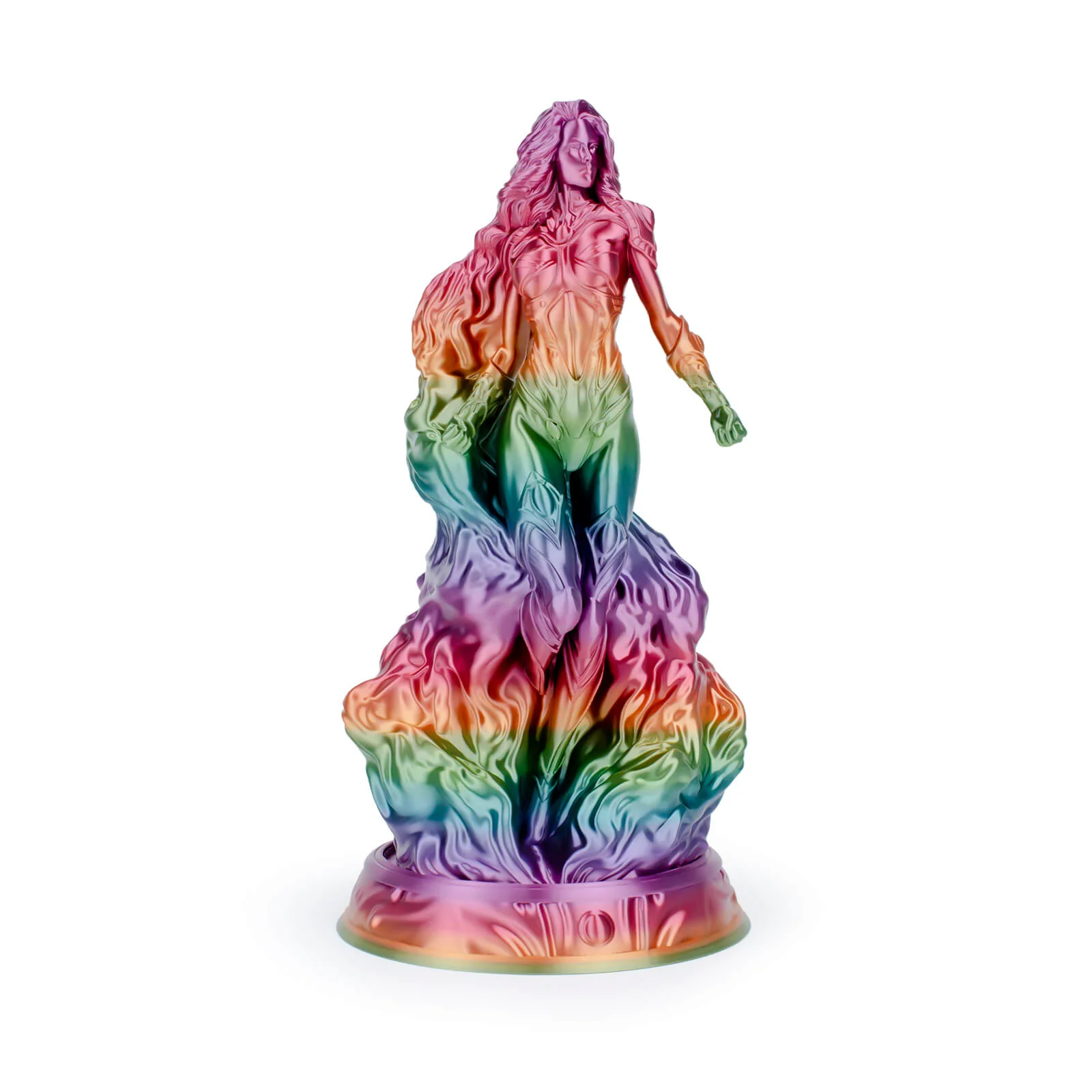 ZIRO Fast Gradient Silk PLA Filament 1.75mm, Rainbow - Image 5