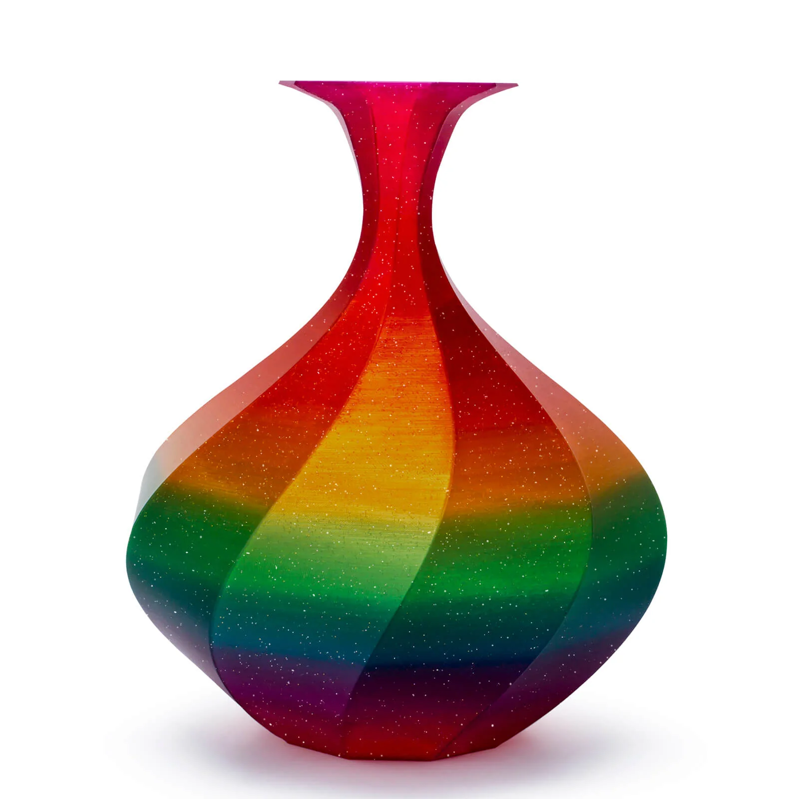 ZIRO Fast Gradient Twinkling Translucent PLA Filament 1.75mm, Chromatic Glitter - Image 6