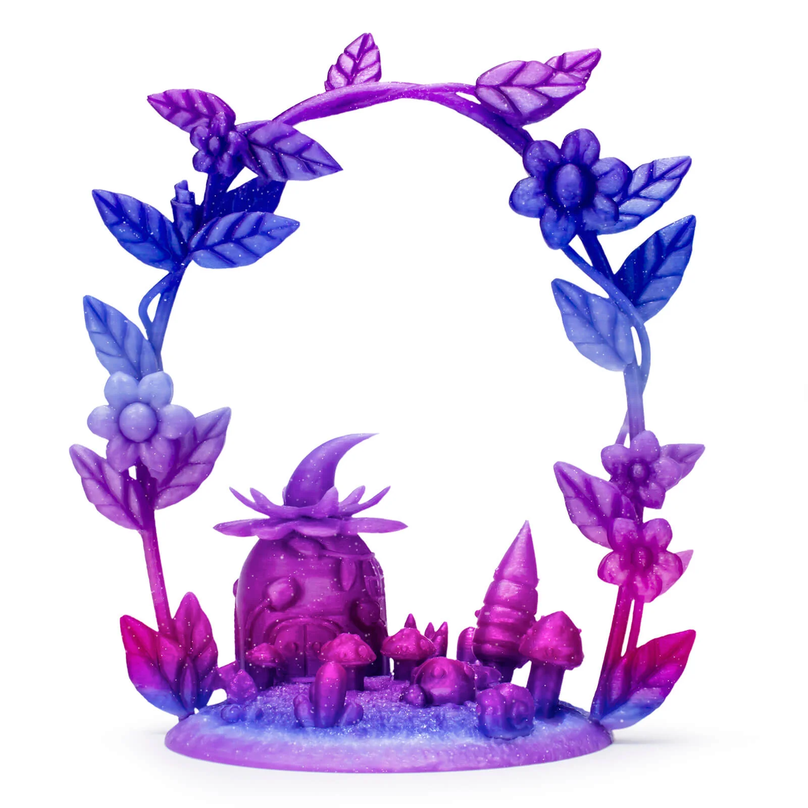 ZIRO Fast Gradient Twinkling Translucent PLA Filament 1.75mm, Flower Series-Lavender - Image 3