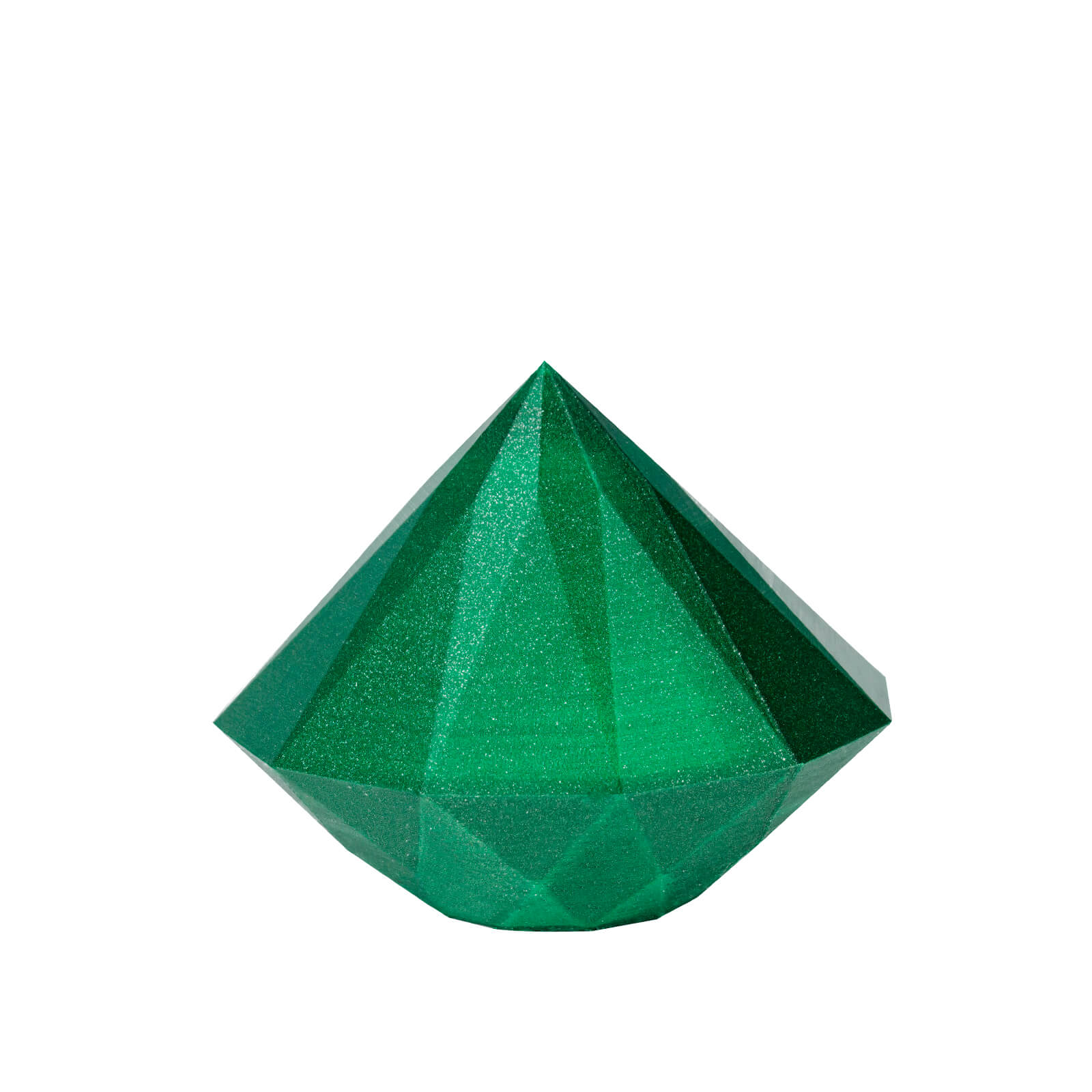 ZIRO Glitter Diamond PLA Filament 1.75mm, Emerald Green - Image 3