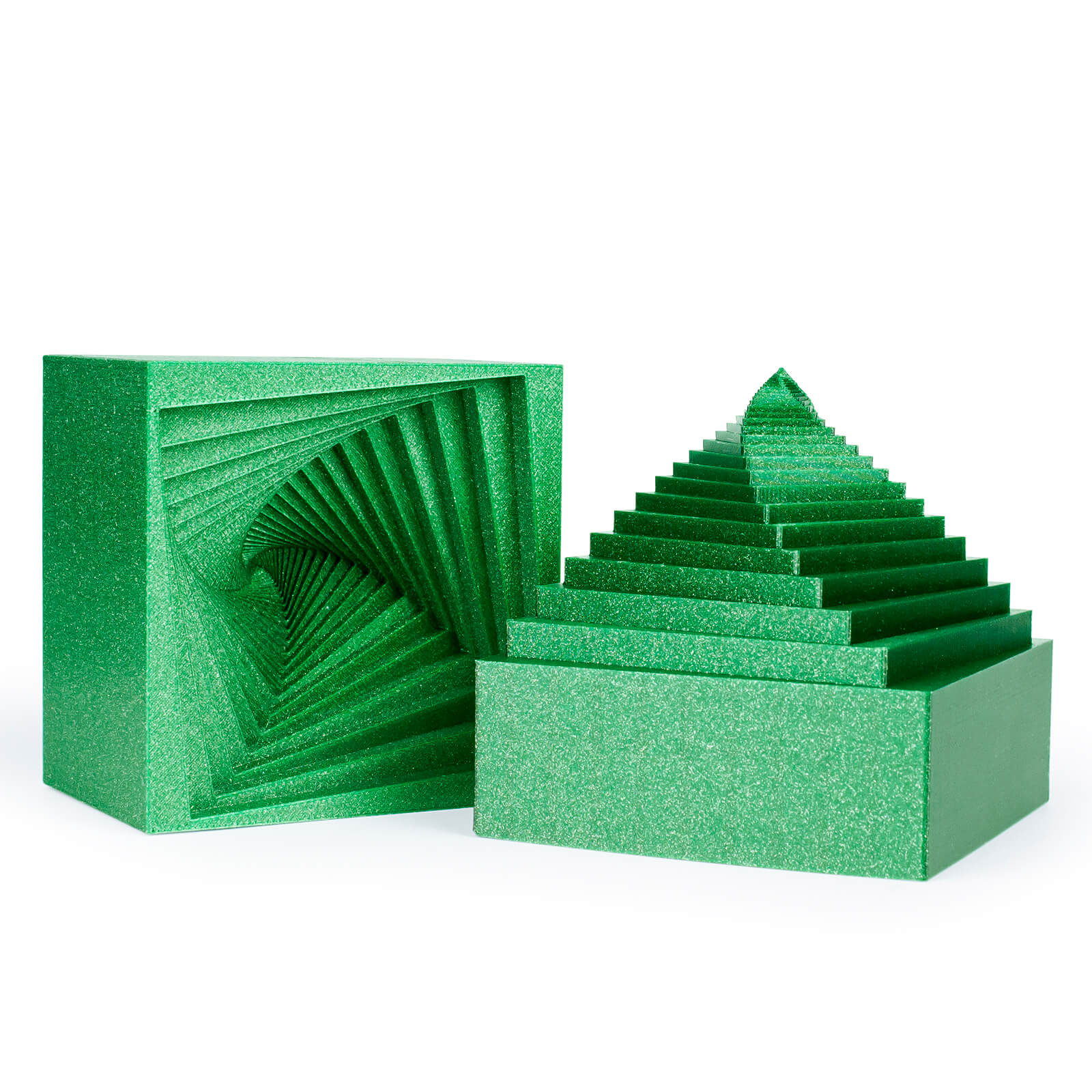 ZIRO Glitter Diamond PLA Filament 1.75mm, Emerald Green - Image 4