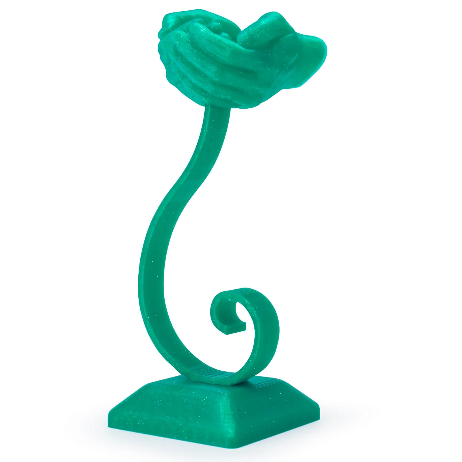 ZIRO Glitter Twinkling PLA Filament 1.75mm, Green - Image 4