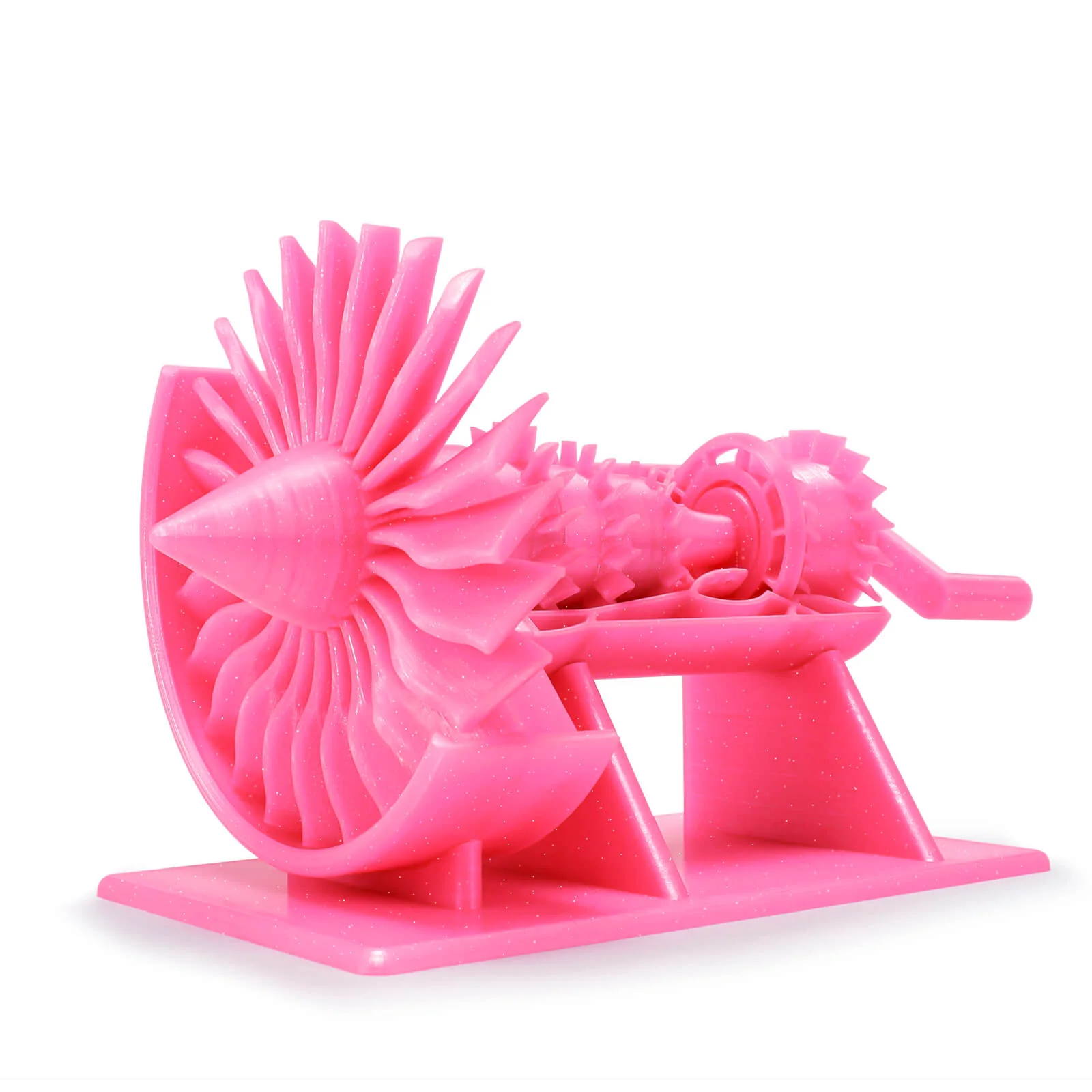 ZIRO Glitter Twinkling PLA Filament 1.75mm, Pink - Image 3