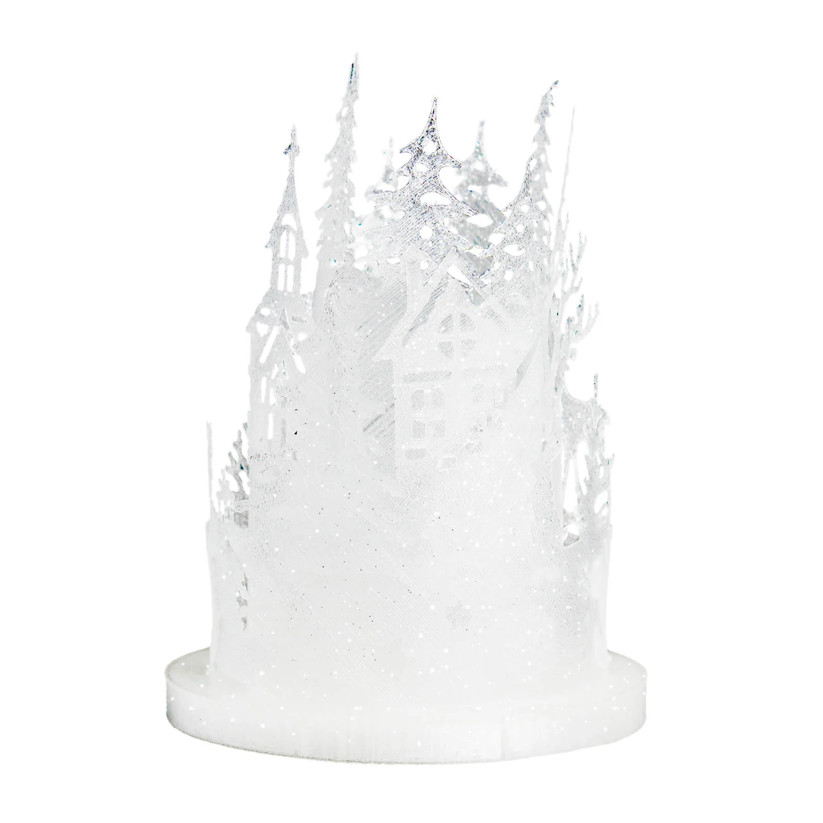 ZIRO Glitter Twinkling PLA Filament 1.75mm, Transparent - Image 3