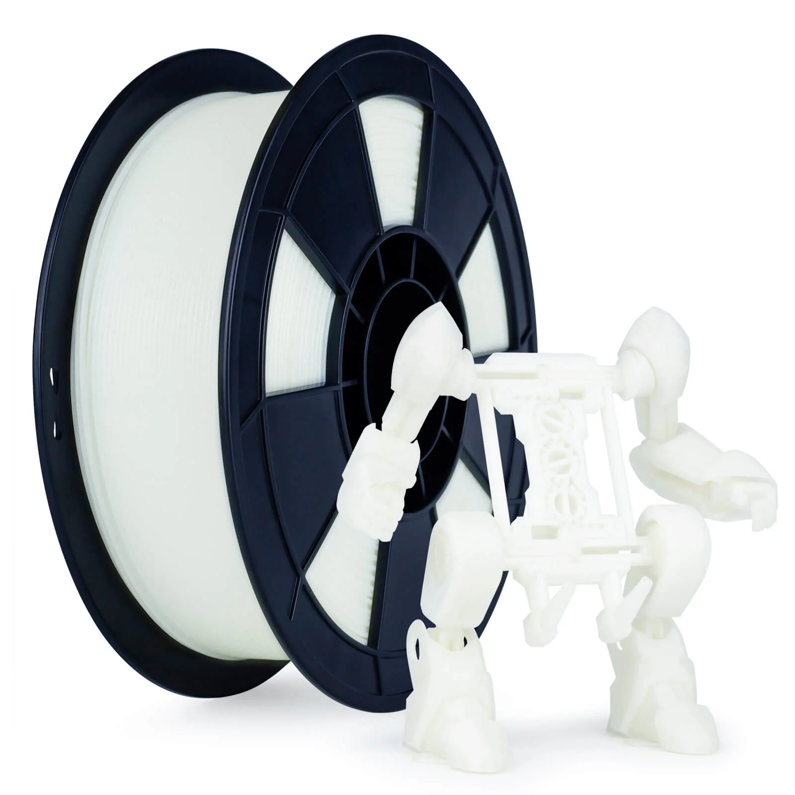 ZIRO Glow in Dark PLA Filament 1.75mm, GID Blue - Image 4