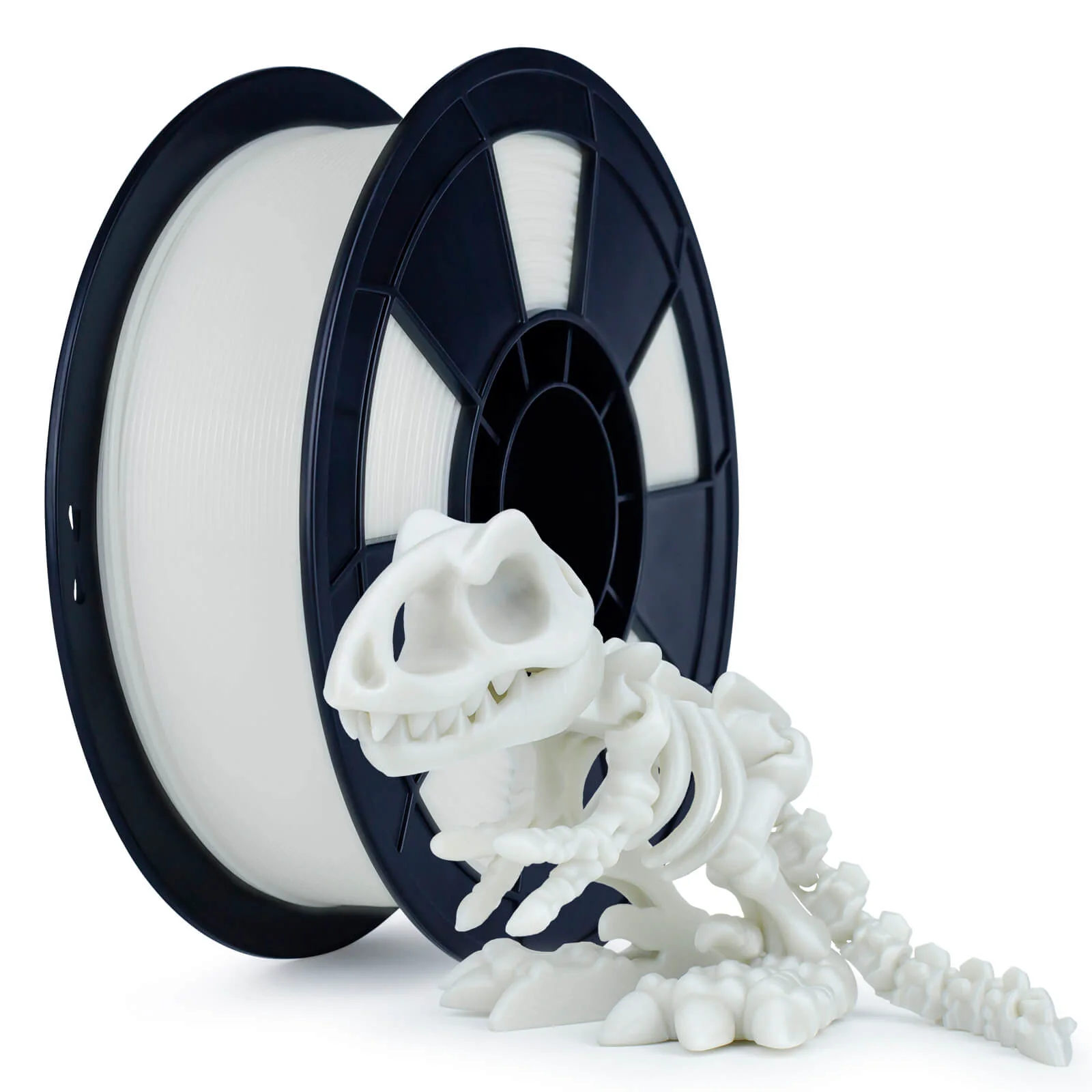 ZIRO Glow in Dark PLA Filament 1.75mm, GID Cyan - Image 4