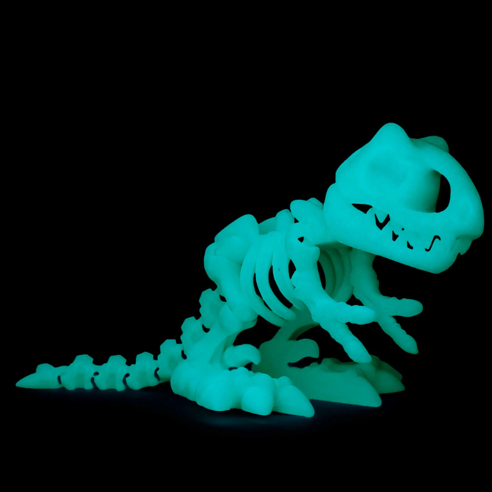 ZIRO Glow in Dark PLA Filament 1.75mm, GID Cyan - Image 5