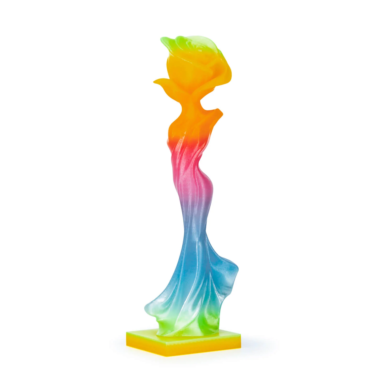 ZIRO Gradient Translucent PLA Cristal Series Filament 1.75mm, Crystal Sunshine - Image 6