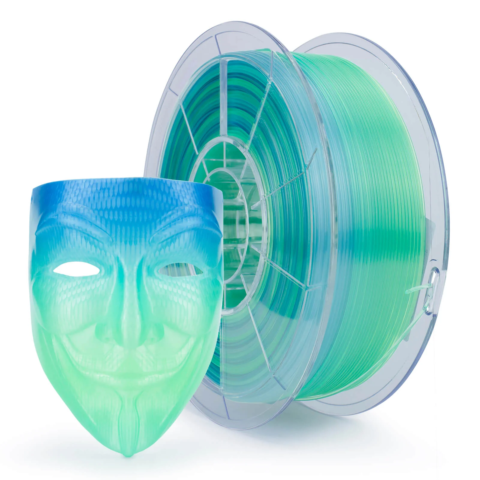 ZIRO Gradient Translucent PLA Season Series Filament 1.75mm, Summer - Image 3