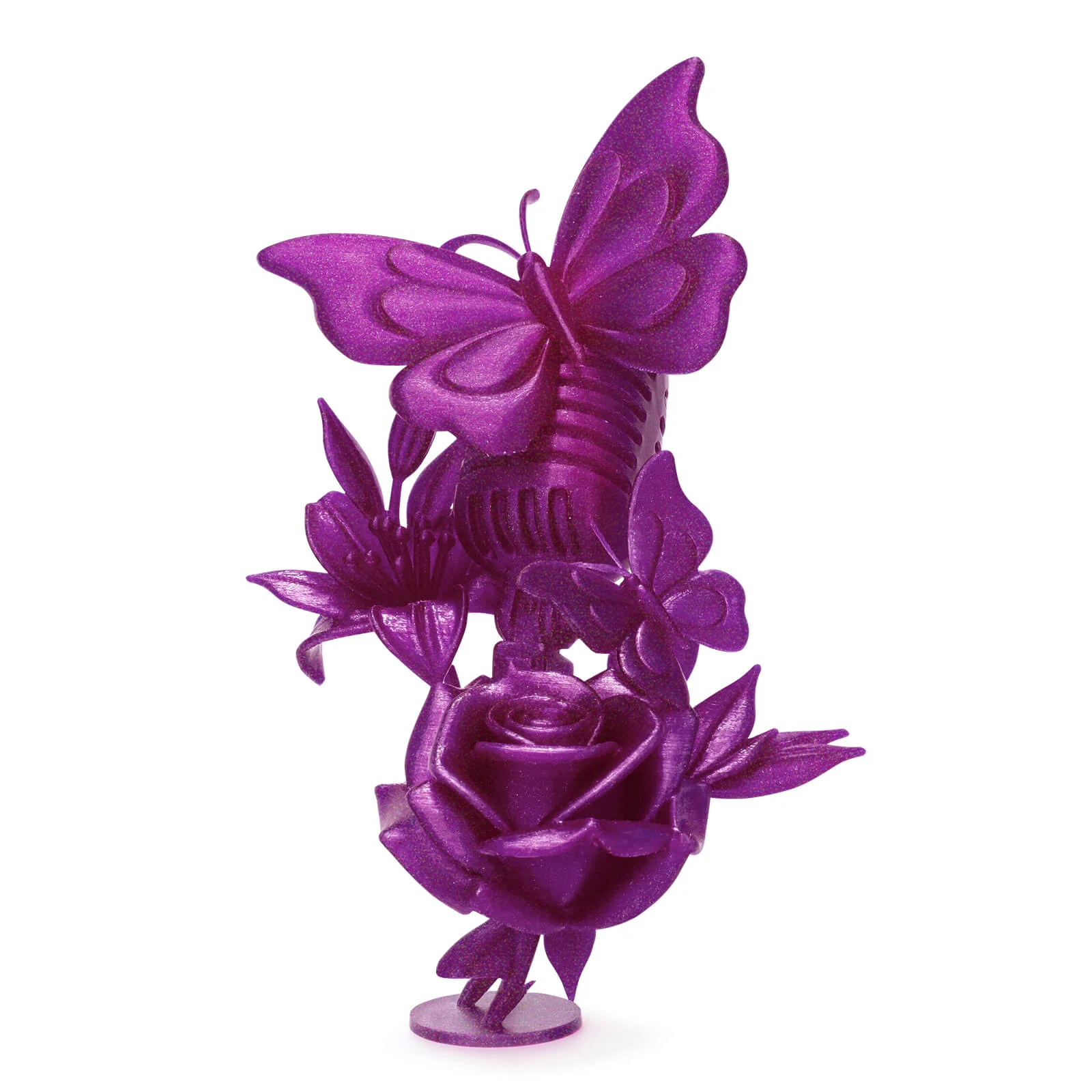 ZIRO Iridescent Series PLA Twinkle Effect Filament 1.75mm 1kg/2.2lb Spool , Dreamy Magenta - Image 7