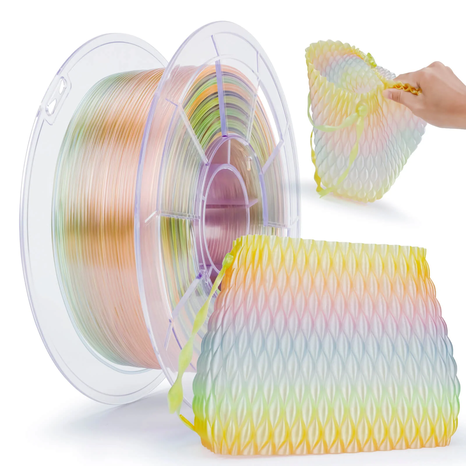 ZIRO Shore 95A Hardness TPU Filament 1.75mm, Flex Candy - Image 8