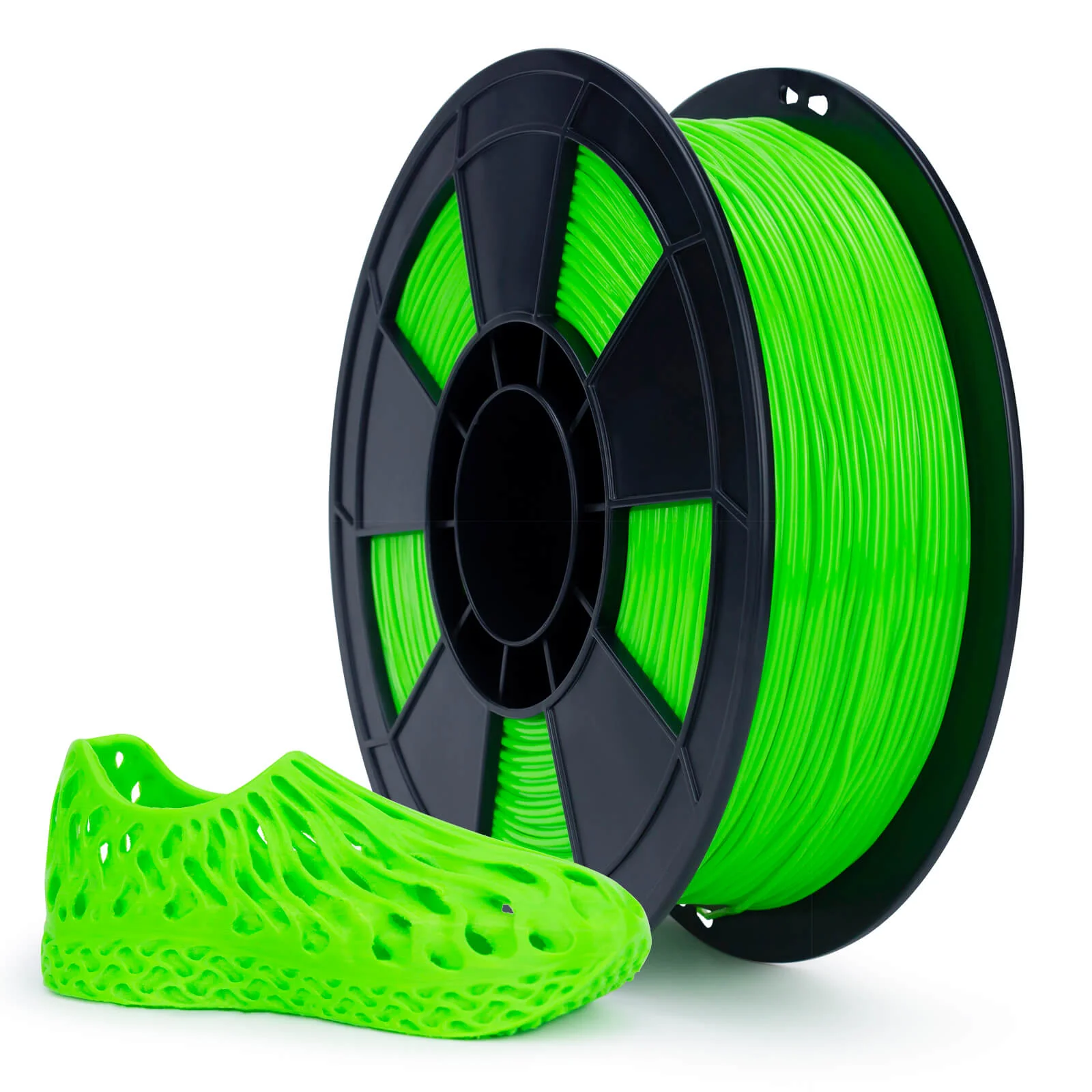 ZIRO Shore 95A Hardness TPU Filament 1.75mm, Green - Image 3