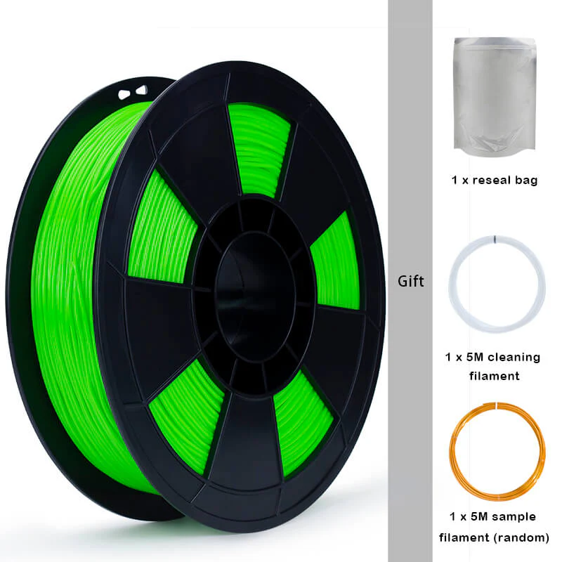 ZIRO Shore 95A Hardness TPU Filament 1.75mm, Green - Image 6