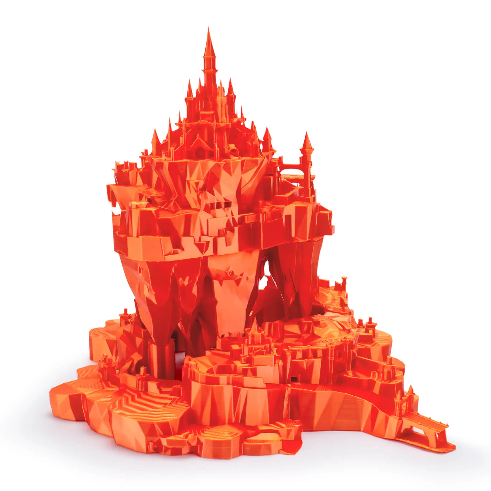 ZIRO Silk PLA Filament 1.75mm, Orange - Image 5