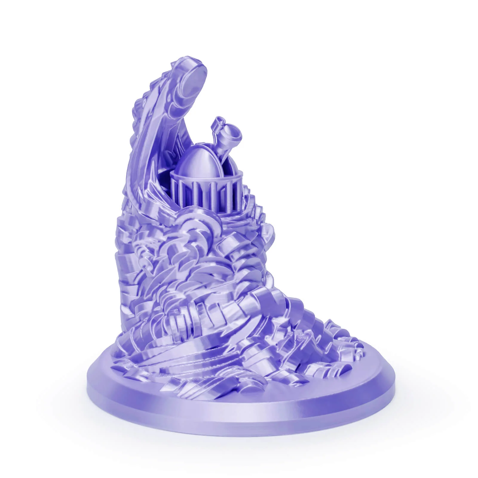 ZIRO Silk PLA Filament 1.75mm, Violet - Image 5
