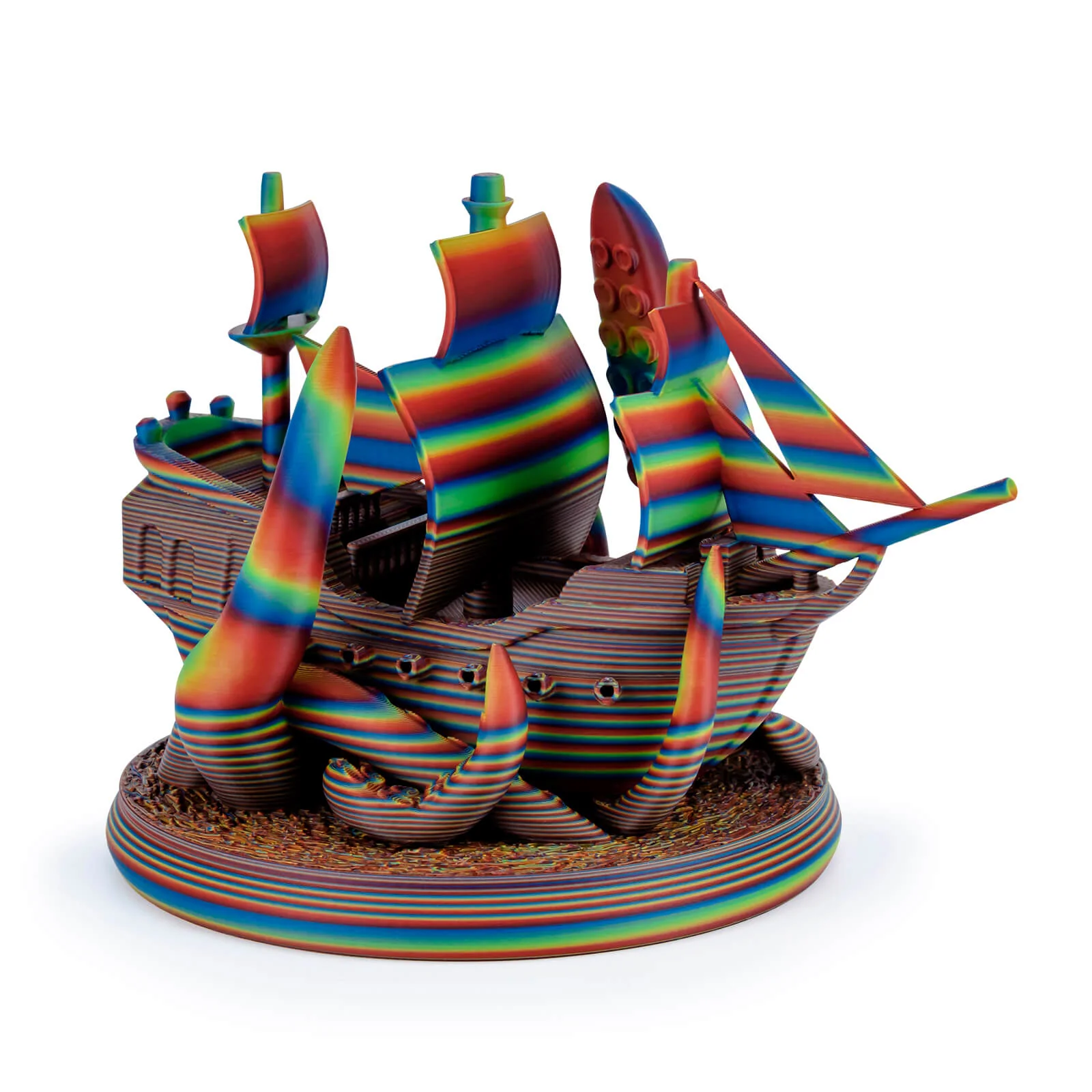 ZIRO Stripes Matte PLA Fast Color Change Filament 1.75mm 1kg/2.2lb Spool , Carnival Stripes - Image 6