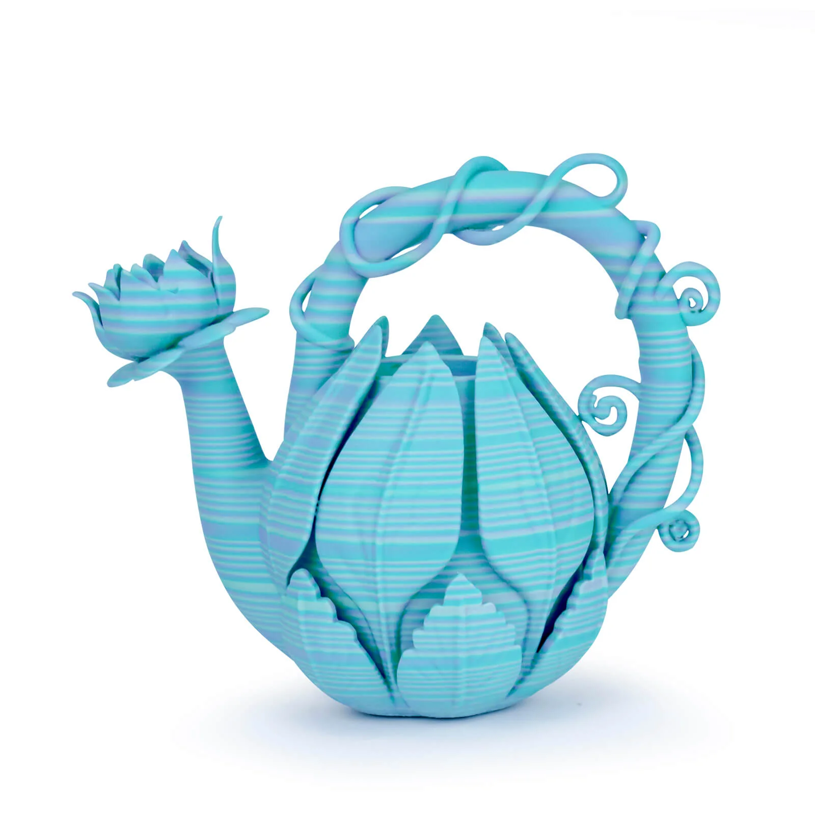 ZIRO Stripes Matte PLA Fast Color Change Filament 1.75mm 1kg/2.2lb Spool , Mermaid Stripes - Image 4