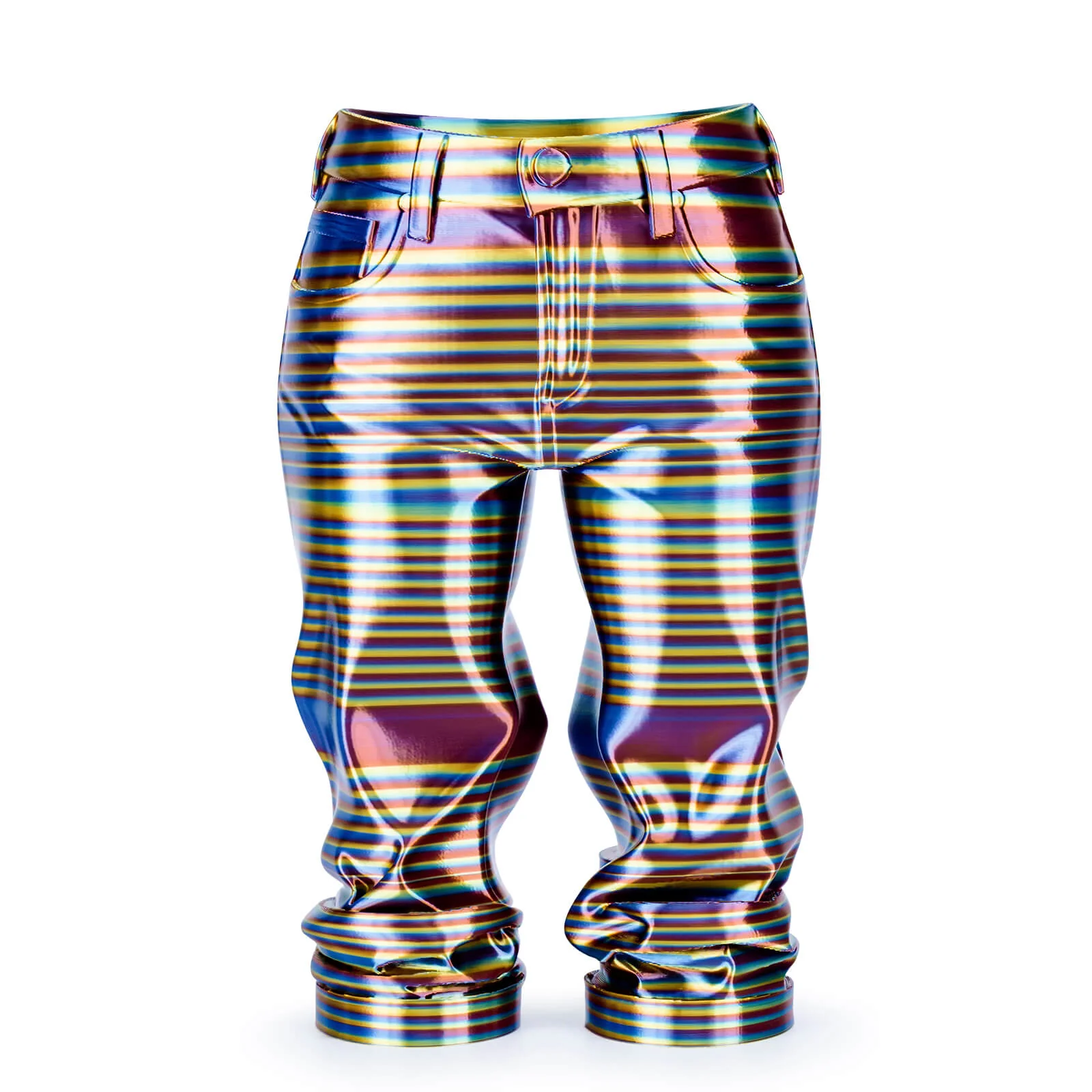 ZIRO Stripes Silk PLA Glossy Multicolors Filament 1.75mm 1kg/2.2lb Spool , Firework Stripes - Image 7