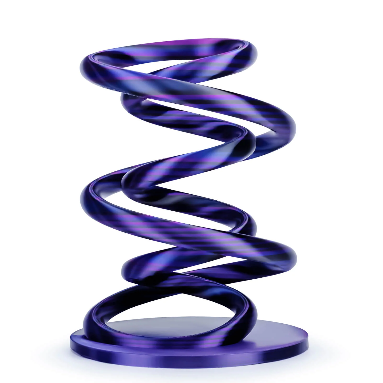 ZIRO Stripes Silk PLA Glossy Multicolors Filament 1.75mm 1kg/2.2lb Spool , Nocturne Stripes - Image 7