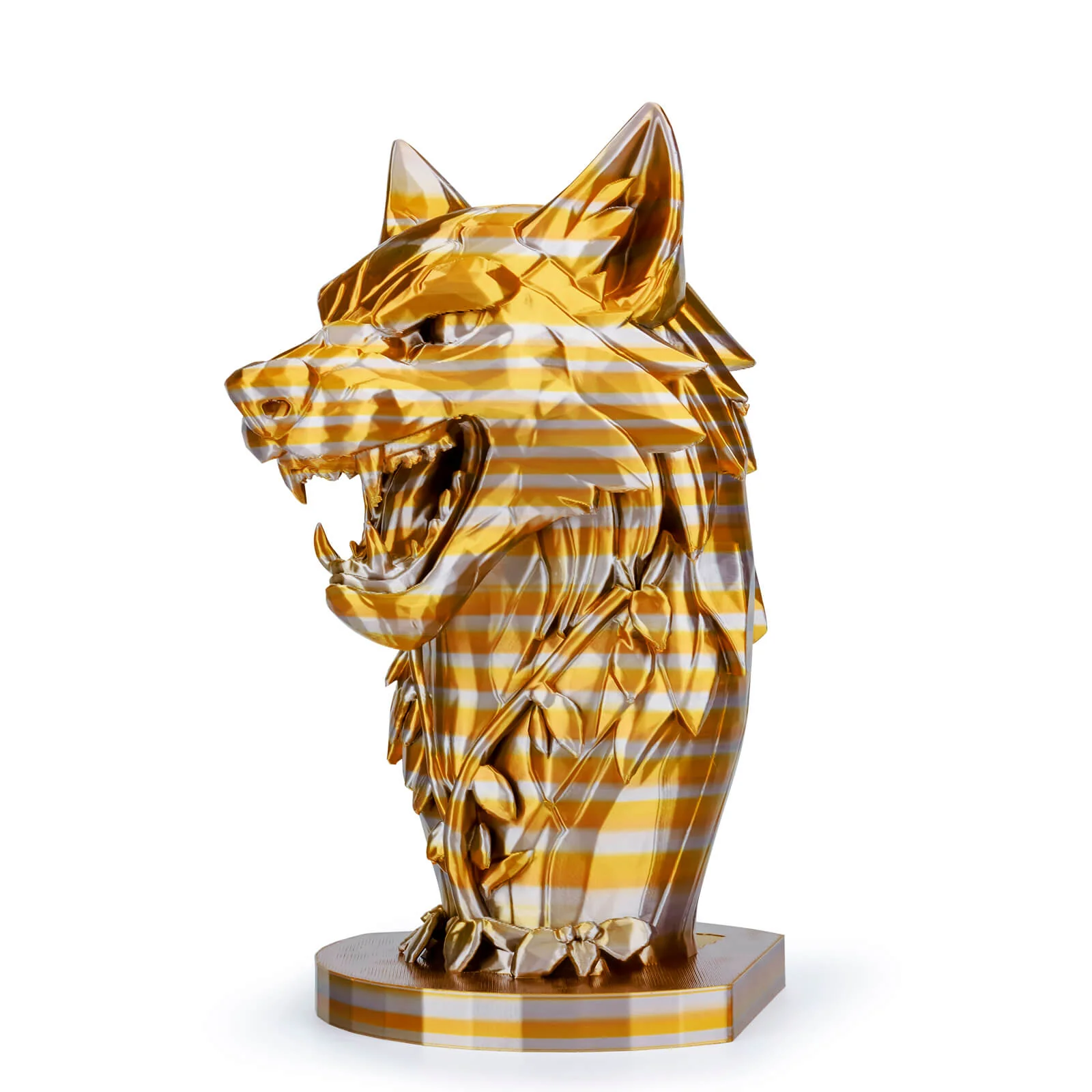 ZIRO Stripes Silk PLA Glossy Multicolors Filament 1.75mm 1kg/2.2lb Spool , Sunlight Stripes - Image 5