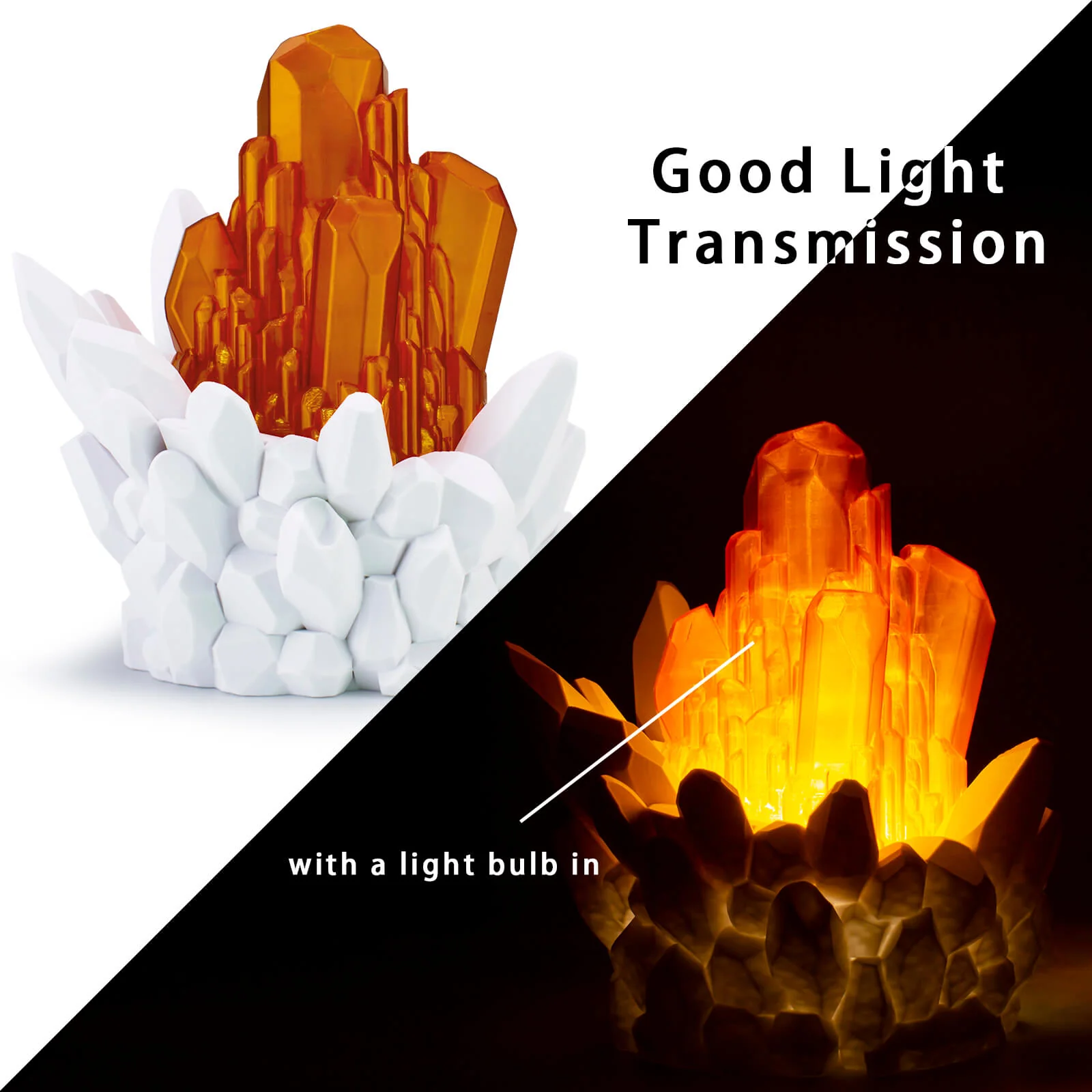 ZIRO Translucent PLA Filament 1.75mm, Translucent Caramel - Image 4