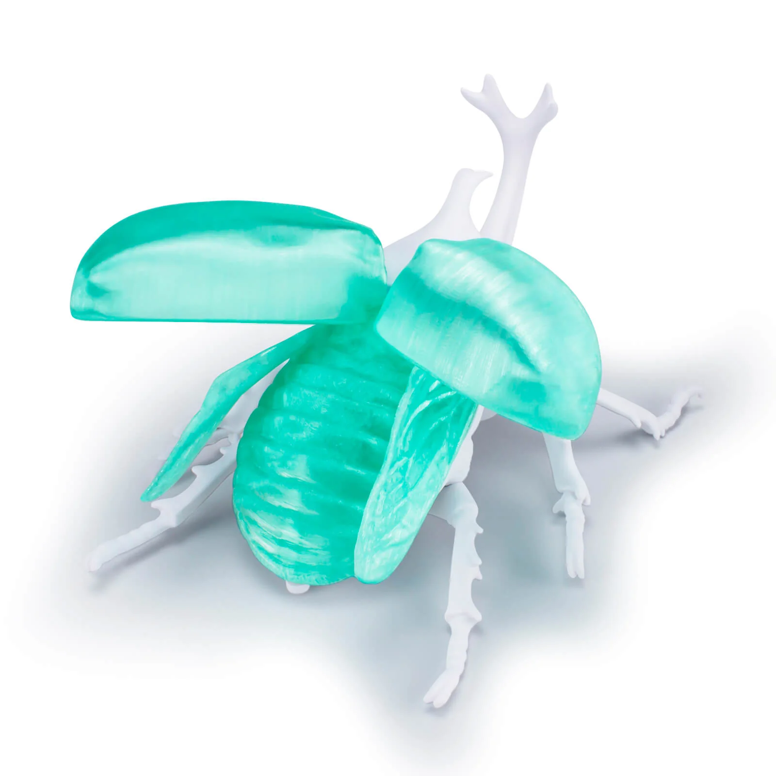 ZIRO Translucent PLA Filament 1.75mm, Translucent Cyan - Image 3