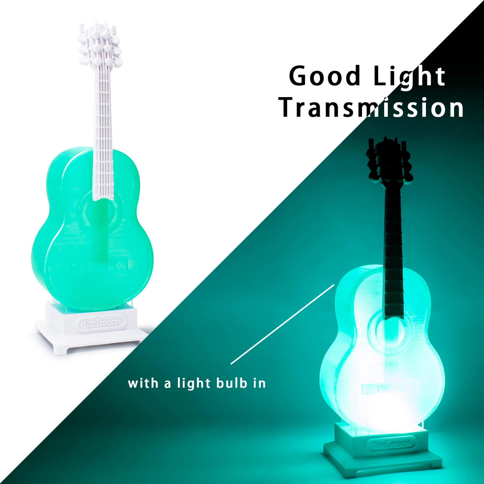 ZIRO Translucent PLA Filament 1.75mm, Translucent Cyan - Image 6