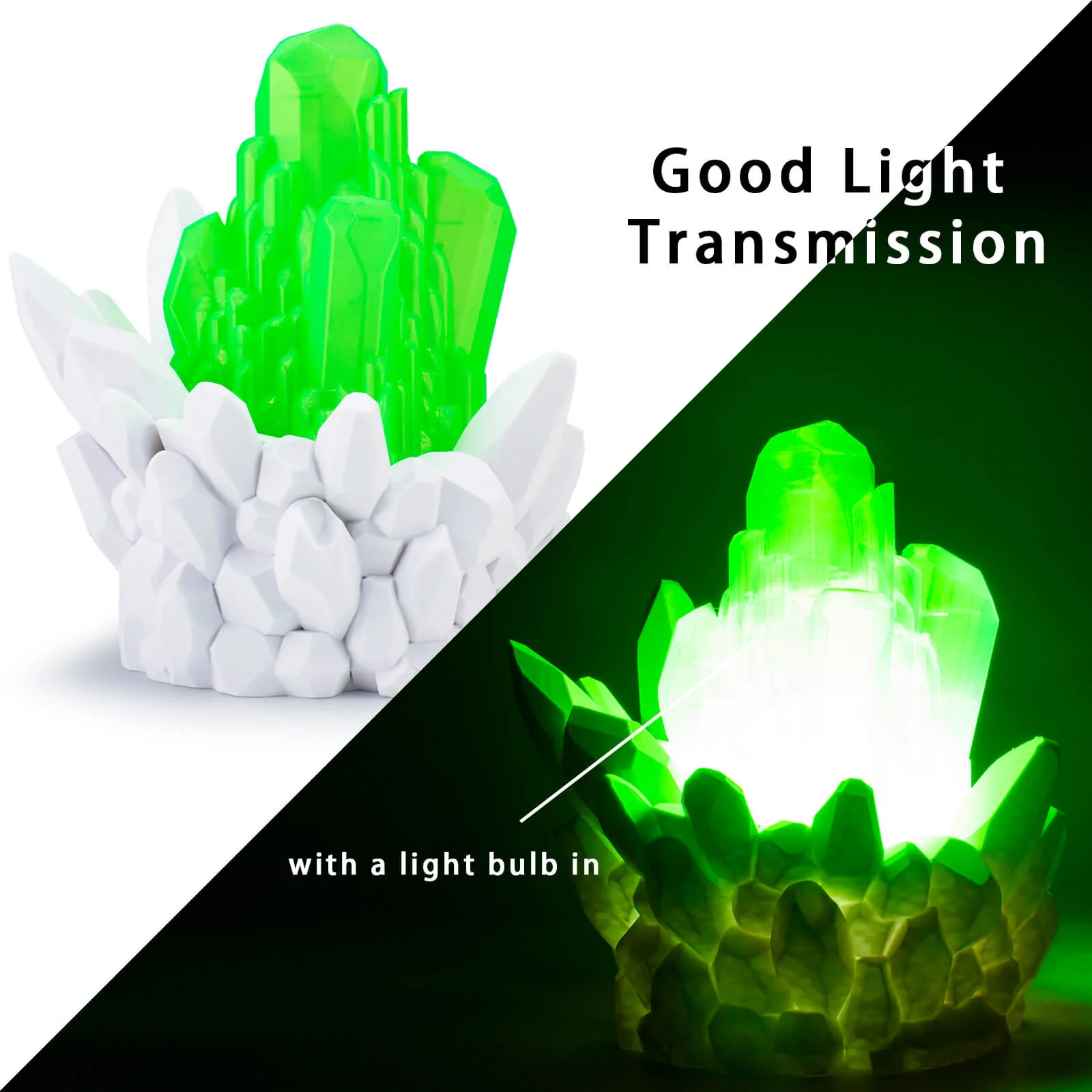 ZIRO Translucent PLA Filament 1.75mm, Translucent Fluo Green - Image 6