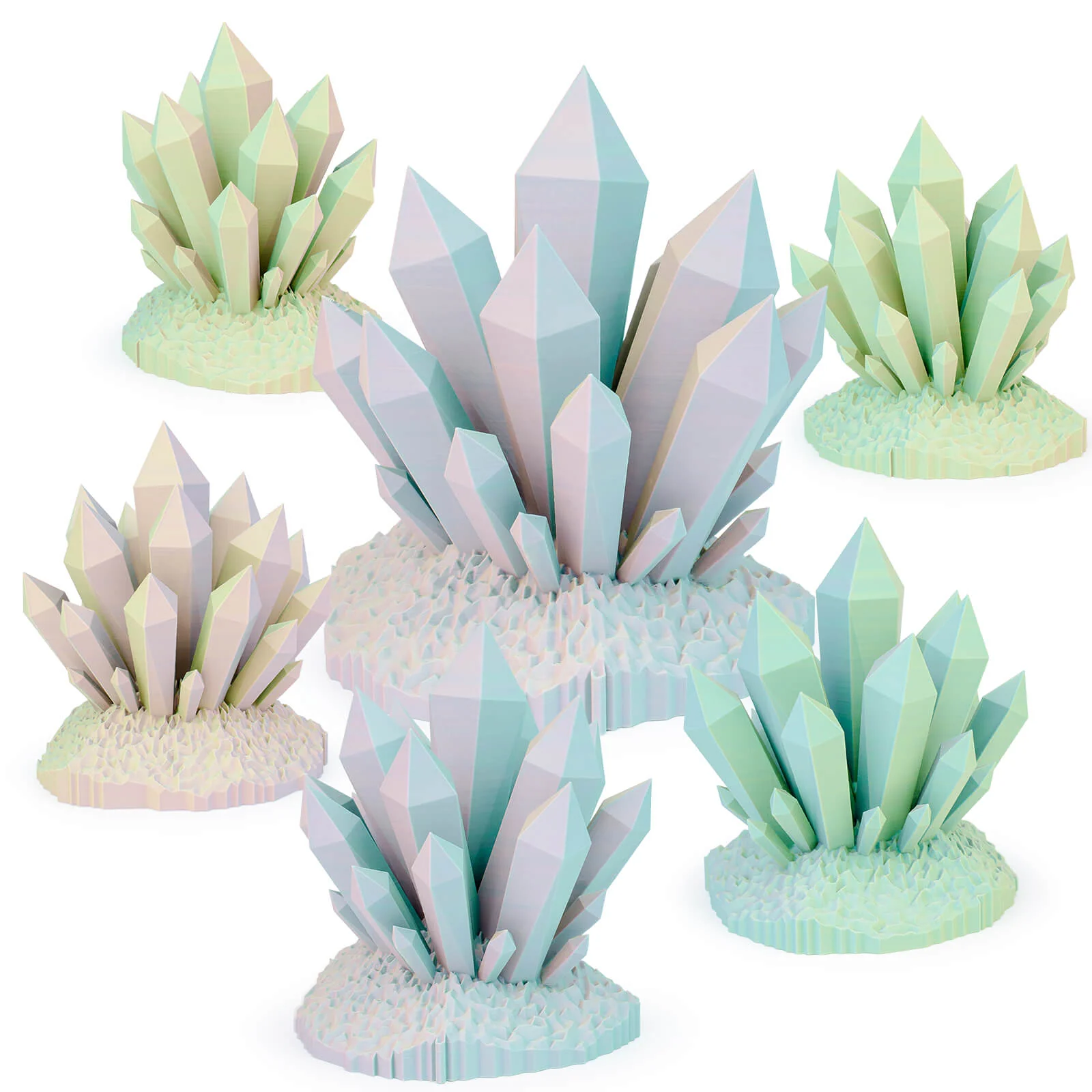 ZIRO Tri-color Matte PLA Filament 1.75mm, Mist - Image 6