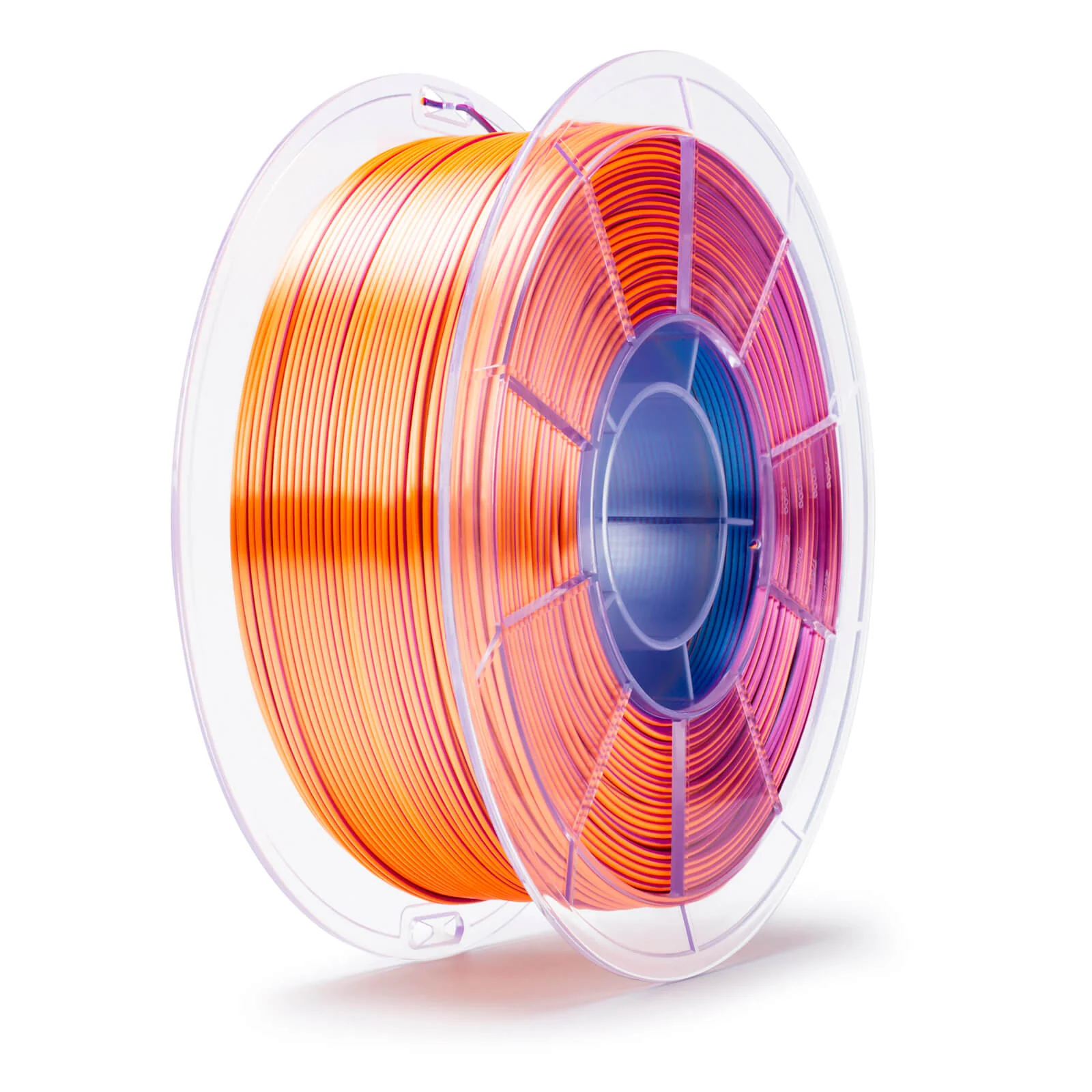ZIRO Tri-color Silk PLA Filament 1.75mm, Moonlit Lake - Image 5